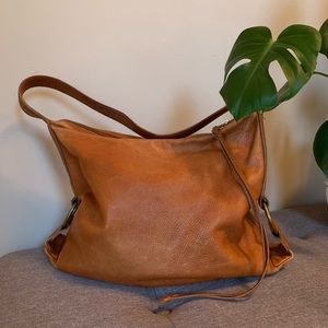 Banana Republic cognac leather bag